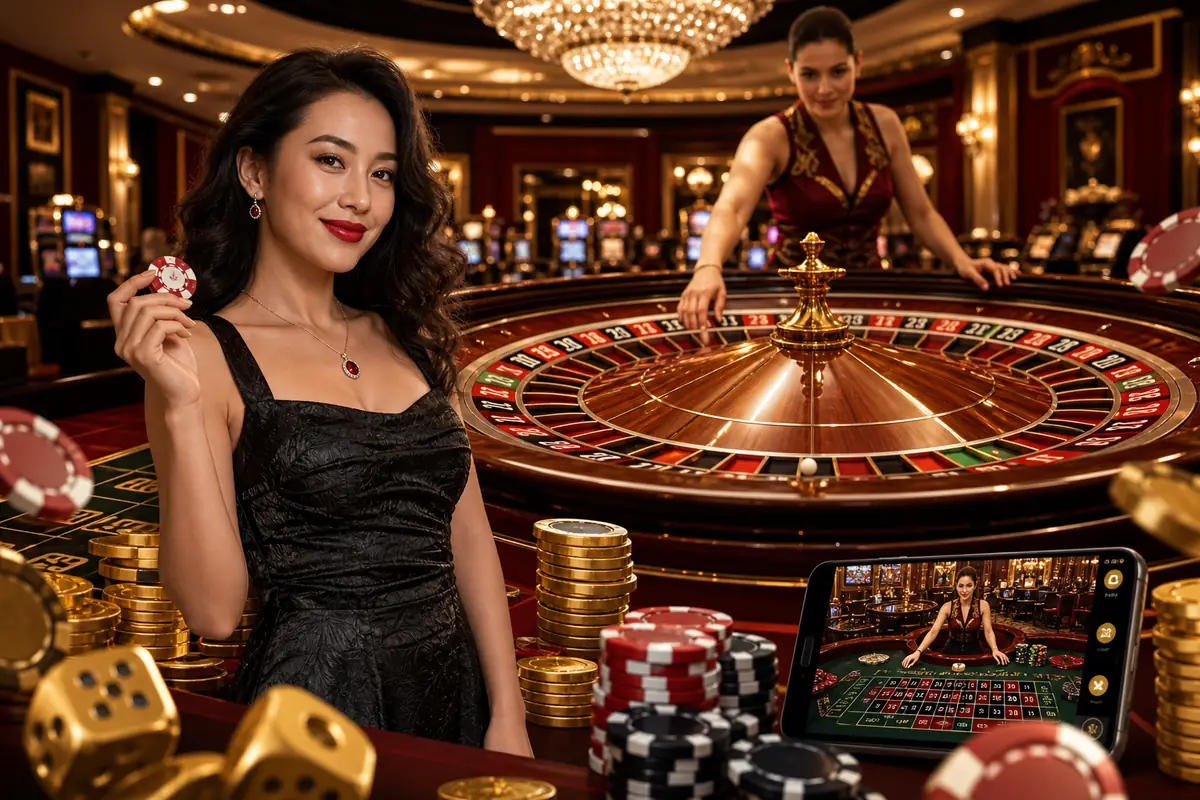 ru7771 Casino Live Baccarat ဂိမ်းခန်း